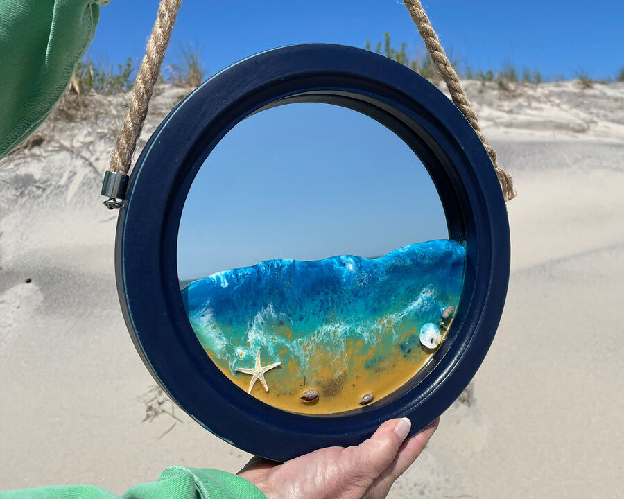 Beach Mirror