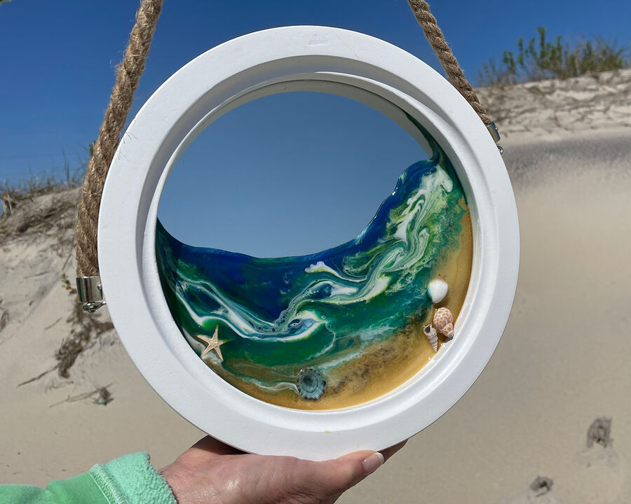 Beach Mirror